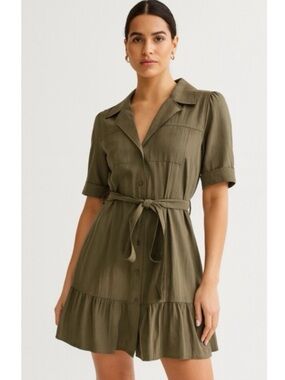 Paige Button Up Dress